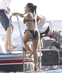 Salma Hayek Sexy Candid Ass Upskirt - Bikini - Boobs Pics