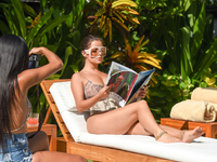 Demi Rose Mawby Sexy Sunbath Photoshoot