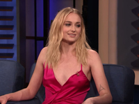 SOPHIE TURNER POKIES Conan O’Brien Show