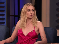 SOPHIE TURNER POKIES Conan O’Brien Show