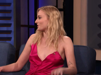 SOPHIE TURNER POKIES Conan O’Brien Show