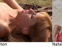 Nude Celeb Sisters Collage