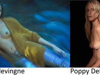 Nude Celeb Sisters Collage