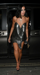 Dua Lipa Sexy Mini Dress Candids