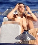 Katharine McPhee Topless In Italy Candids