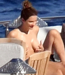 Katharine McPhee Topless In Italy Candids