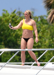 Britney Spears Sexy In Yellow Bikini