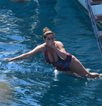 Kelly Brook Sexy Swimsuit Candids