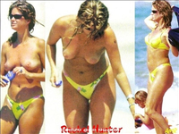 Rachel Hunter Nude & Sexy Photos Mix
