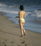 Claudia Alende Sexy Bikini Candids