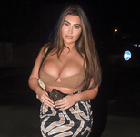 Lauren Goodger Busty Top Mayfair Candids