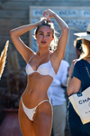 Kimberley Garner Sexy Tiny White Bikini Candids