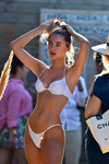 Kimberley Garner Sexy Tiny White Bikini Candids