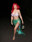 Kylie Jenner Sexy Halloween Party Candids