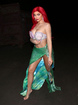 Kylie Jenner Sexy Halloween Party Candids