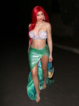 Kylie Jenner Sexy Halloween Party Candids