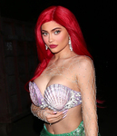 Kylie Jenner Sexy Halloween Party Candids