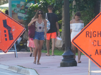 Laura Matamoros Swimsuit Miami Candids