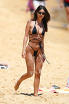 Emily Ratajkowski In A Micro Thong Bikini