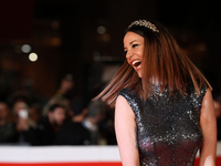 Alessia Fabiani Sexy Rome Film Festival Candids