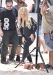 Pamela Anderson Sexy Wetsuit Candids