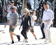 Pamela Anderson Sexy Wetsuit Candids