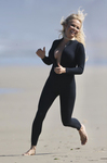 Pamela Anderson Sexy Wetsuit Candids