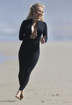 Pamela Anderson Sexy Wetsuit Candids