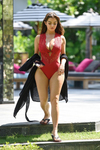 Demi Rose Sexy Thailand Baba Beach Club Photoshoot