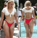 Sophie Turner Sexy Bikini Candids In Mexico