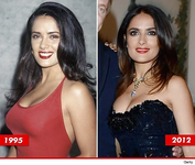 Salma Hayek Vs. Sofia Vergara Boobs Battle