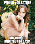 Emma Watson Jerk Off Instructions