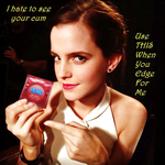 Emma Watson Jerk Off Instructions
