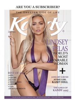 Lindsey Pelas Sexy Kandy Magazine Photos