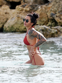 Vanessa Sierra Sexy Bikini Candids