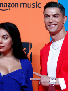Georgina Rodriguez Sexy MTV Europe Music Awards Candids