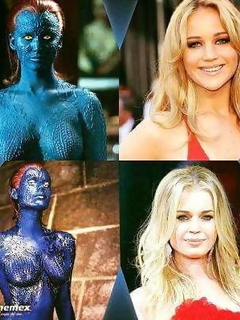 Jennifer Lawrence Vs Rebecca Romijn
