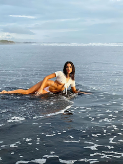 Olivia Culpo Ver A Través De Deportes Ilustrado Traje De Baño Photoshoot 2019