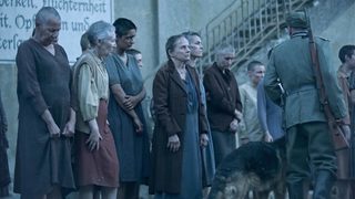 Maisie Williams nude side boob scenes in TV Show The New Look (2024) s1e1-3