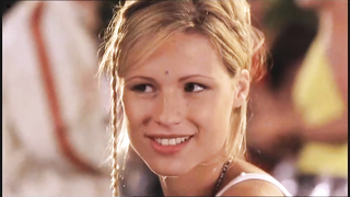 Michelle Hunziker nude sex scenes in Voglio stare sotto al letto (IT-1999)