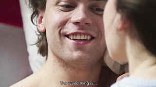 Amalia Holm nude topless scenes in Samlag (NO-2017)