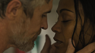 Zoe Saldana nude butt scenes in TV Show Lioness (2023) s2e2