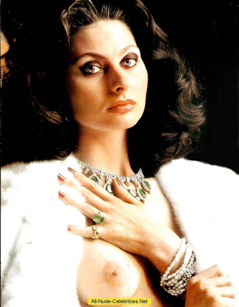 Sophia loren topless Sophia Loren