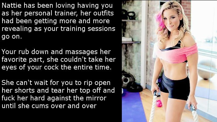 Gym Shorts Porn Captions - WWE Natalya Neidhart JOI Captions - Celebs Porno