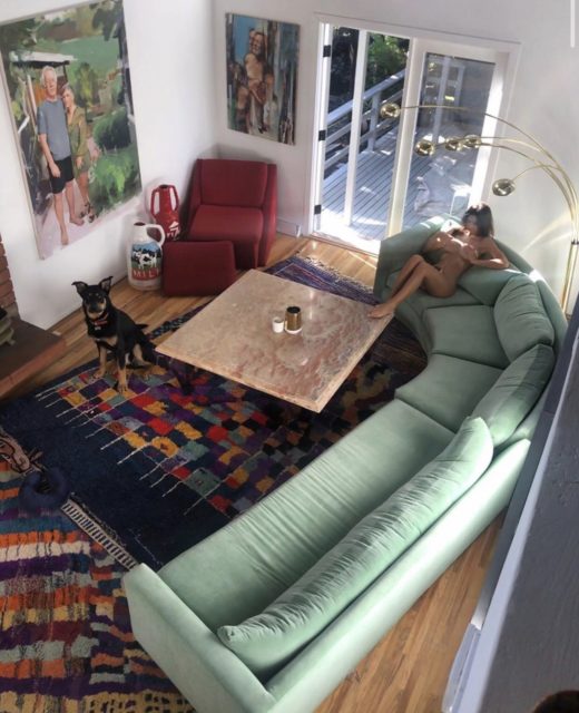 Emily Ratajkowski Nude Covered Instagram Photo 1