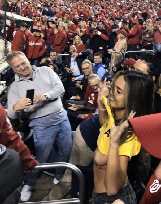 Julia Rose Topless MLB Pics 2