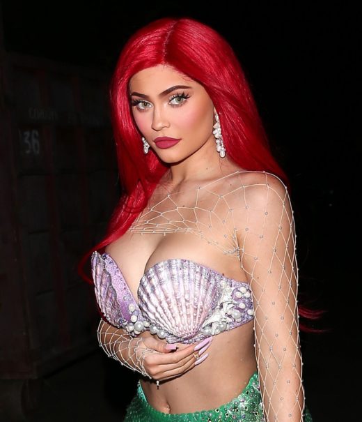 Kylie Jenner Sexy Halloween Party Candids 3