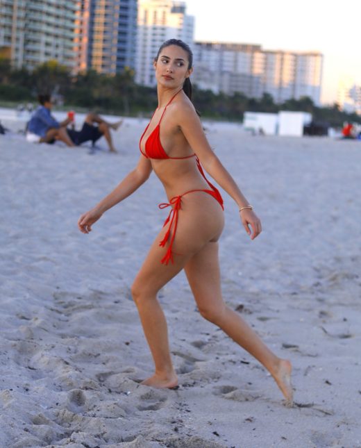Tao Wickrath Sexy Bikini Candids 1